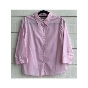 Rebecca Malone Pink dress shirt XL wrinkle resistant